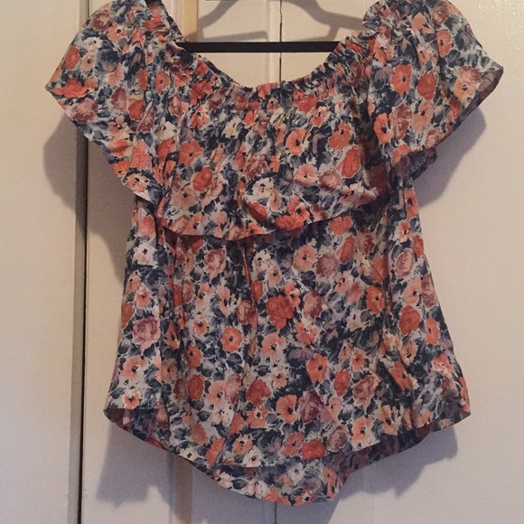 Current/Elliot Nordstrom floral off shoulder - Picture 3 of 6